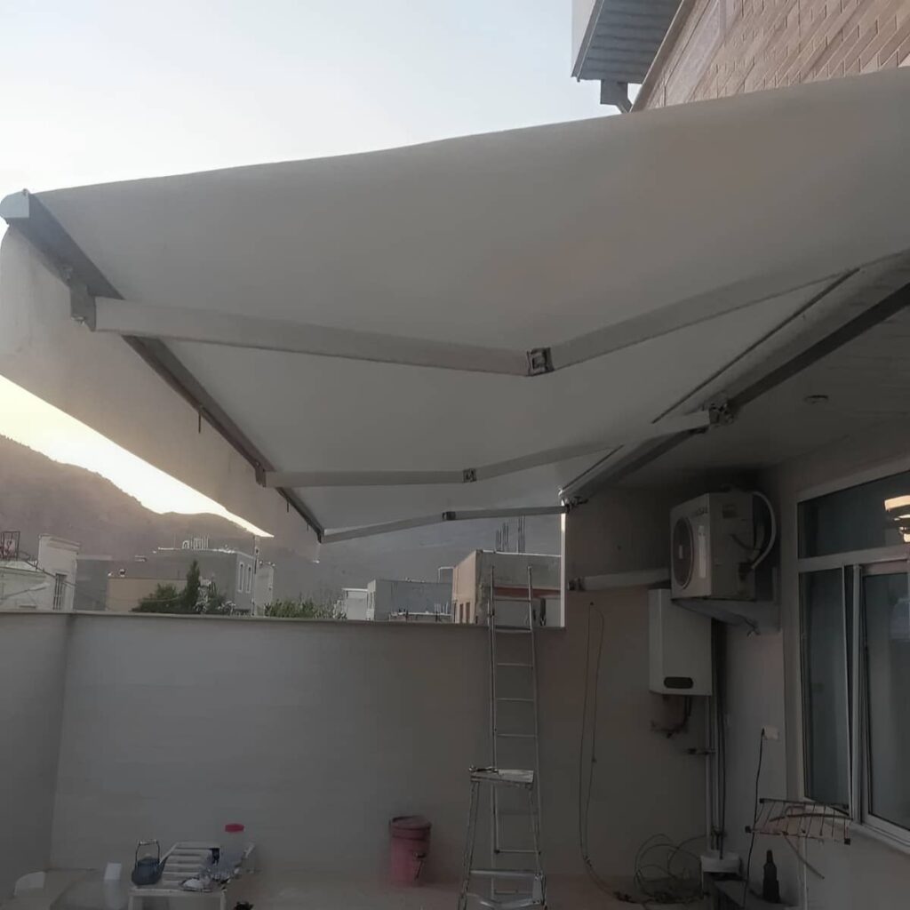 خرید سایه بان برقی اتوماتیک بازویی در ملارد