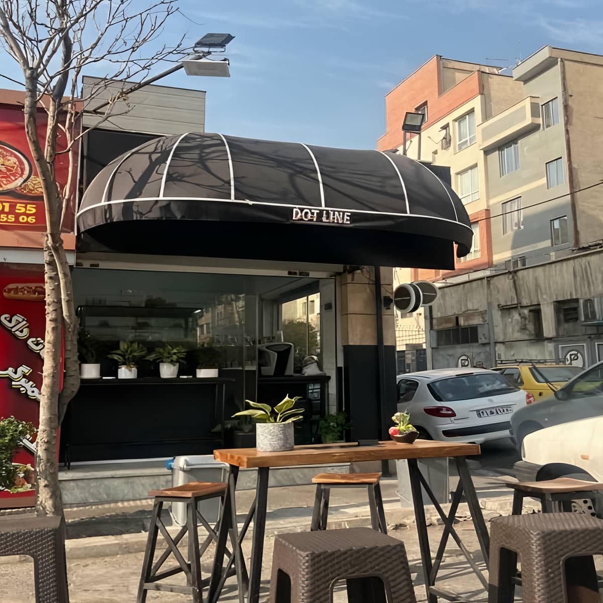 سایه بان برقی اتوماتیک در مریوان