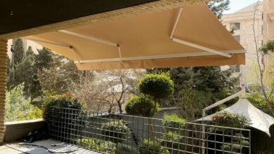سایبان برقی اتوماتیک در کاشان