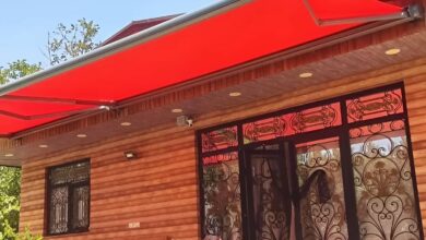 سایه بان برقی در عظیمیه کرج