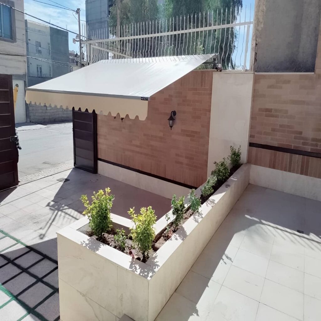 نصب سایبان برقی اتوماتیک ضدآب در استان گیلان