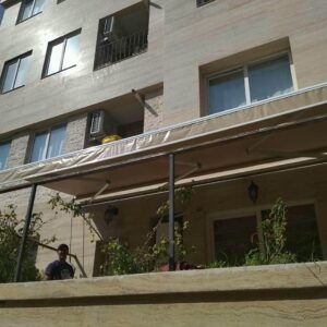 سایبان برقی اتوماتیک در اهواز