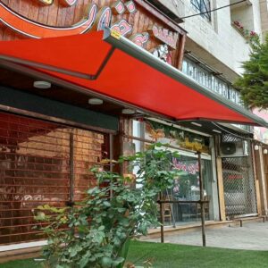 سایه بان برقی اتوماتیک در بوشهر