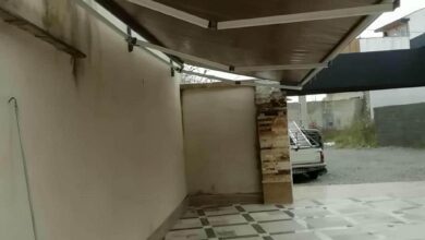 سایه بان برقی اتوماتیک در اشتهارد