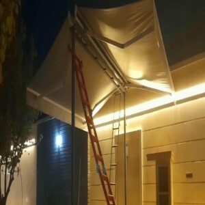 سایه بان برقی اتوماتیک در کرج