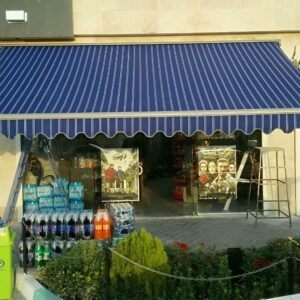 سایه بان برقی اتوماتیک در رفسنجان