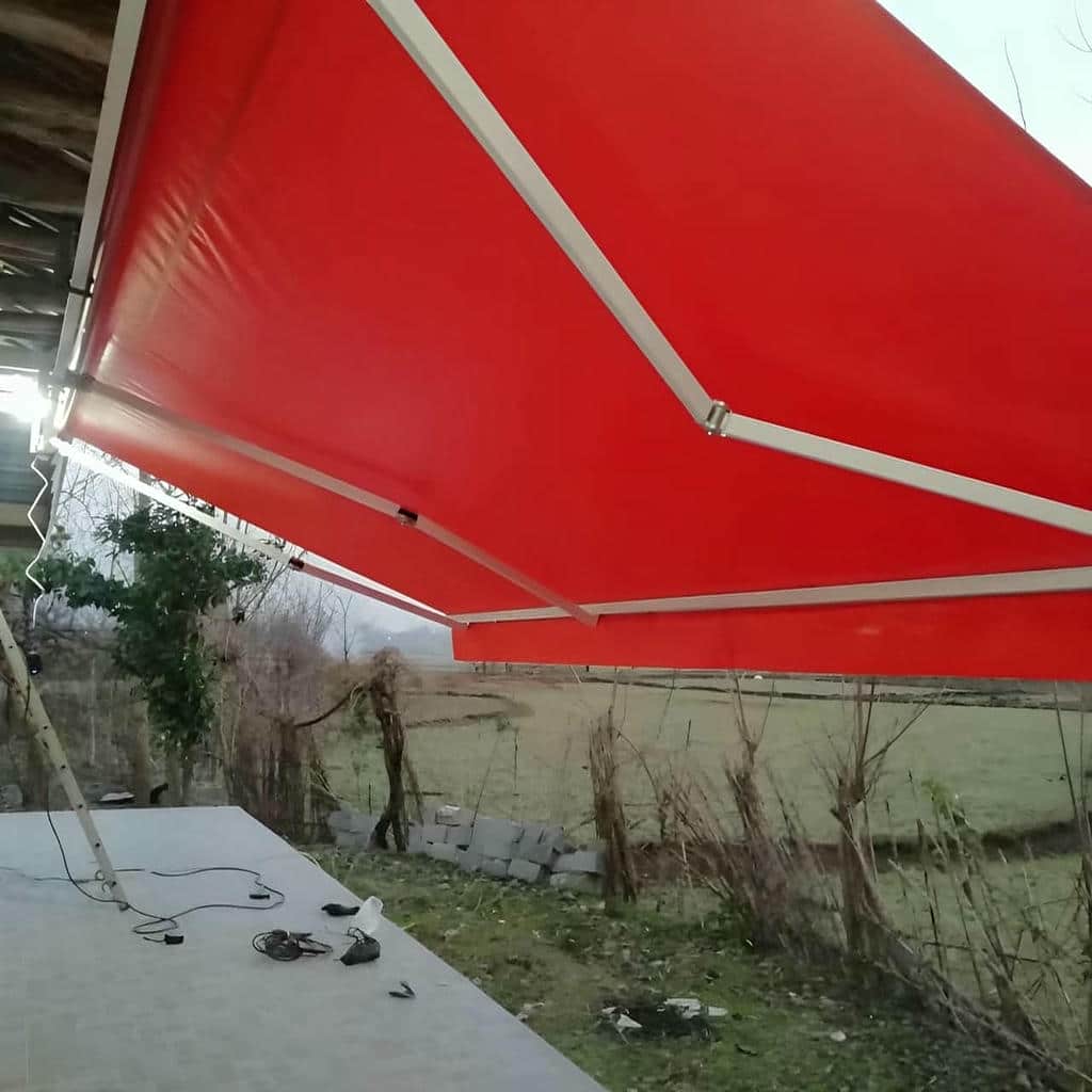 قیمت سایه بان برقی اتوماتیک ویلایی در آبسرد