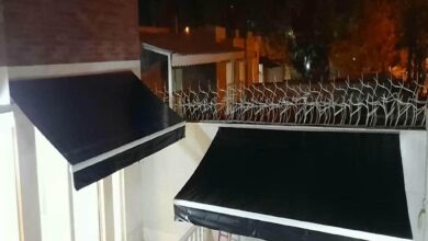 سایبان برقی اتوماتیک در یاسوج