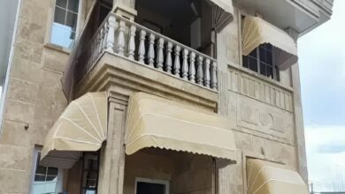 سایبان برقی اتوماتیک در مشهد