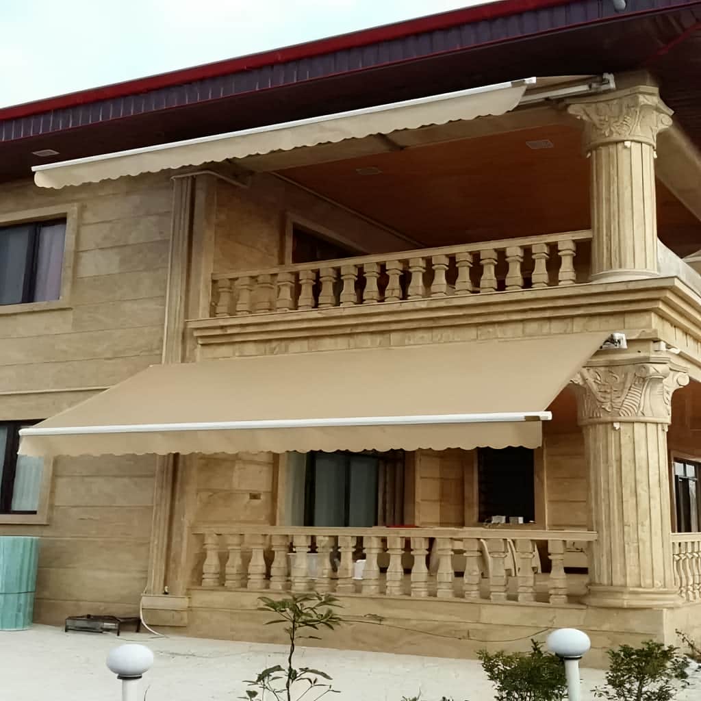 نصب سایه بان برقی اتوماتیک ضدآب در ملارد