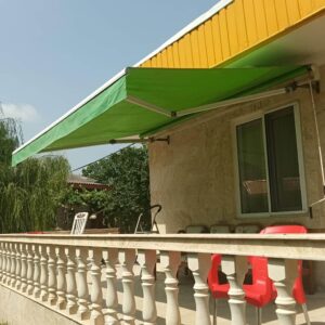 سایه بان برقی اتوماتیک در فشم