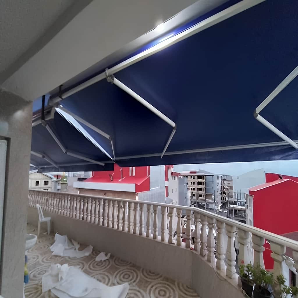 خرید سایبان برقی اتوماتیک بازویی در رشت