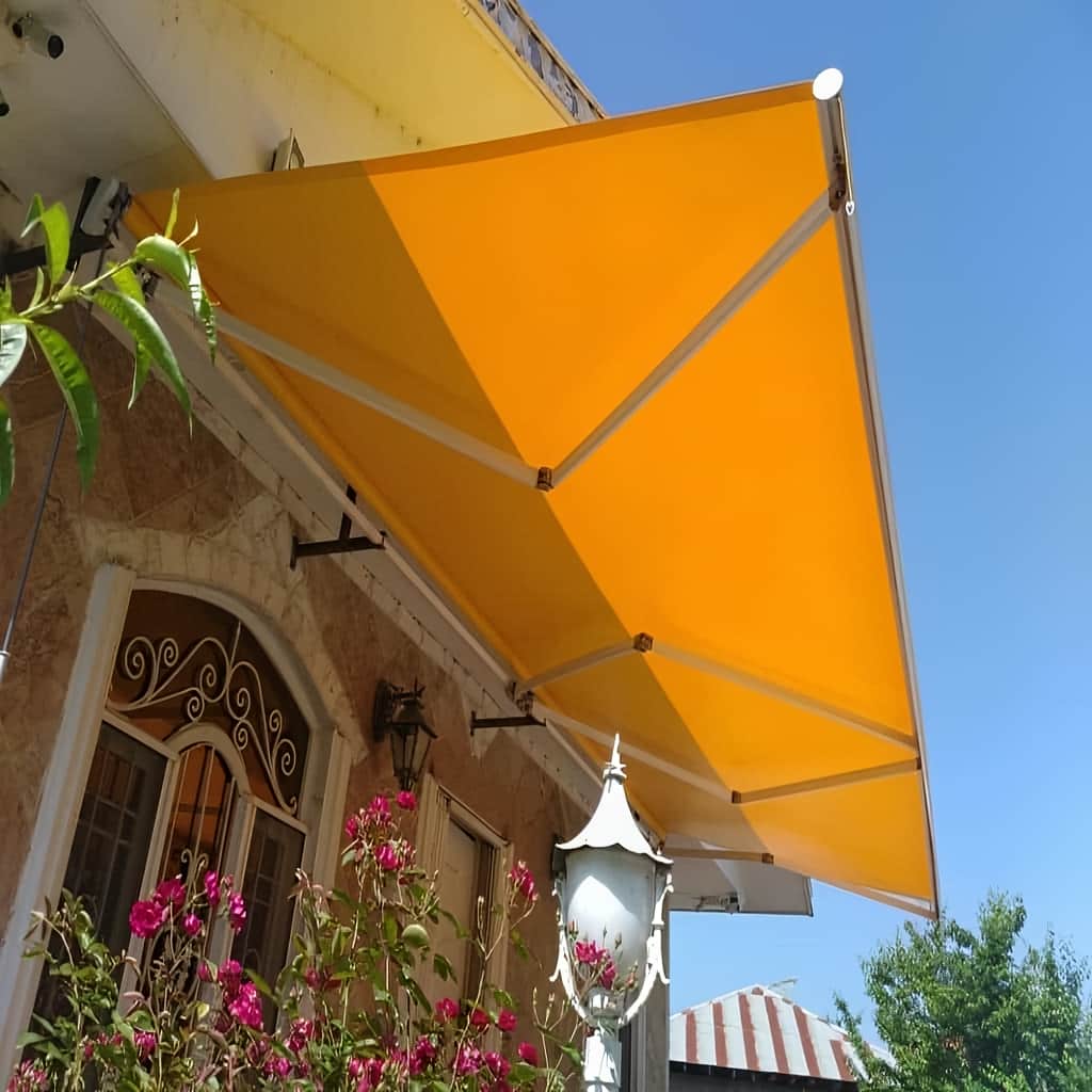 نصب سایبان برقی اتوماتیک ضدآب در چالوس