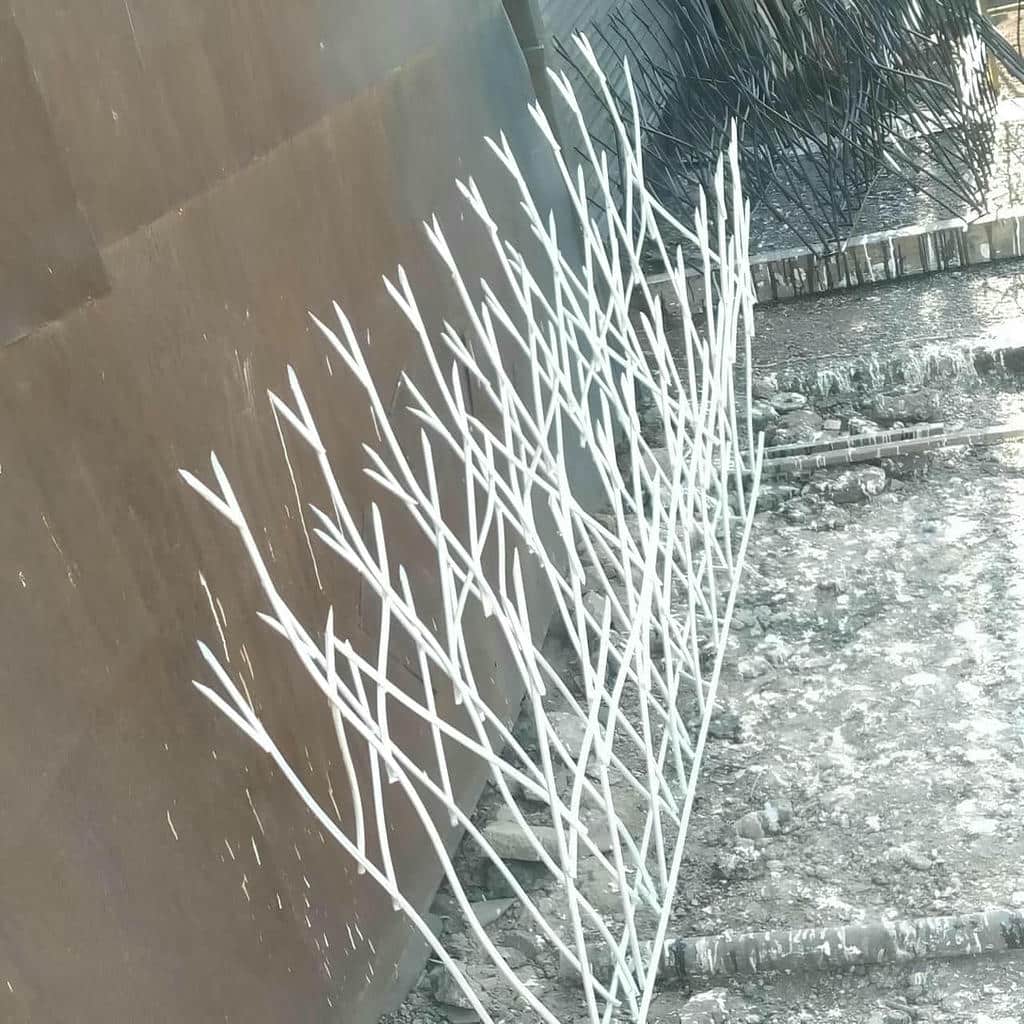 نصب حفاظ شاخ گوزنی تراکم مهندسی در کیش