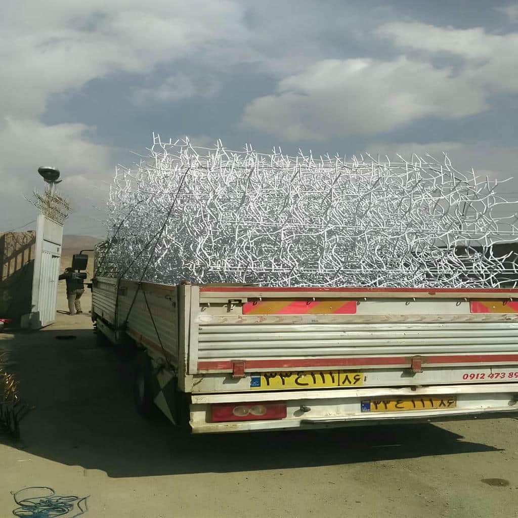 نصب حفاظ شاخ گوزنی دیوار در سنندج