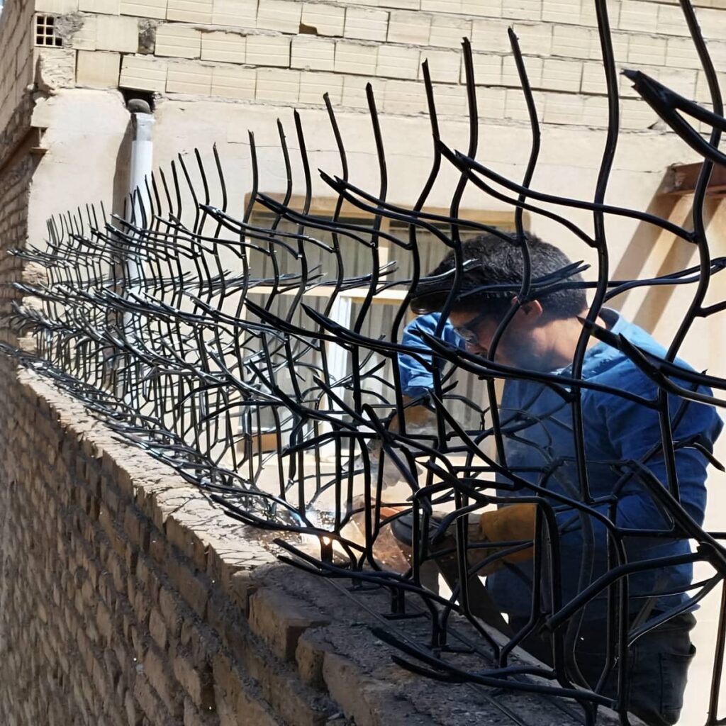 قیمت حفاظ شاخ گوزنی رنگ ضدزنگ در کیش