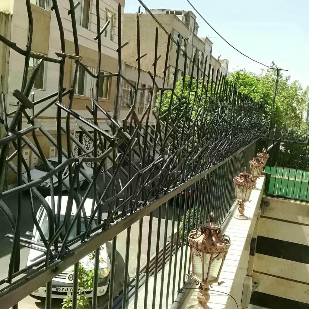 قیمت حفاظ شاخ گوزنی دیوار ویلایی در کرج