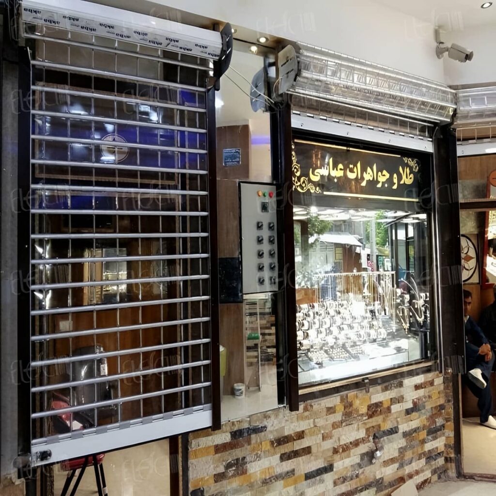 نصب کرکره برقی کنترلی اتوماتیک در اهواز