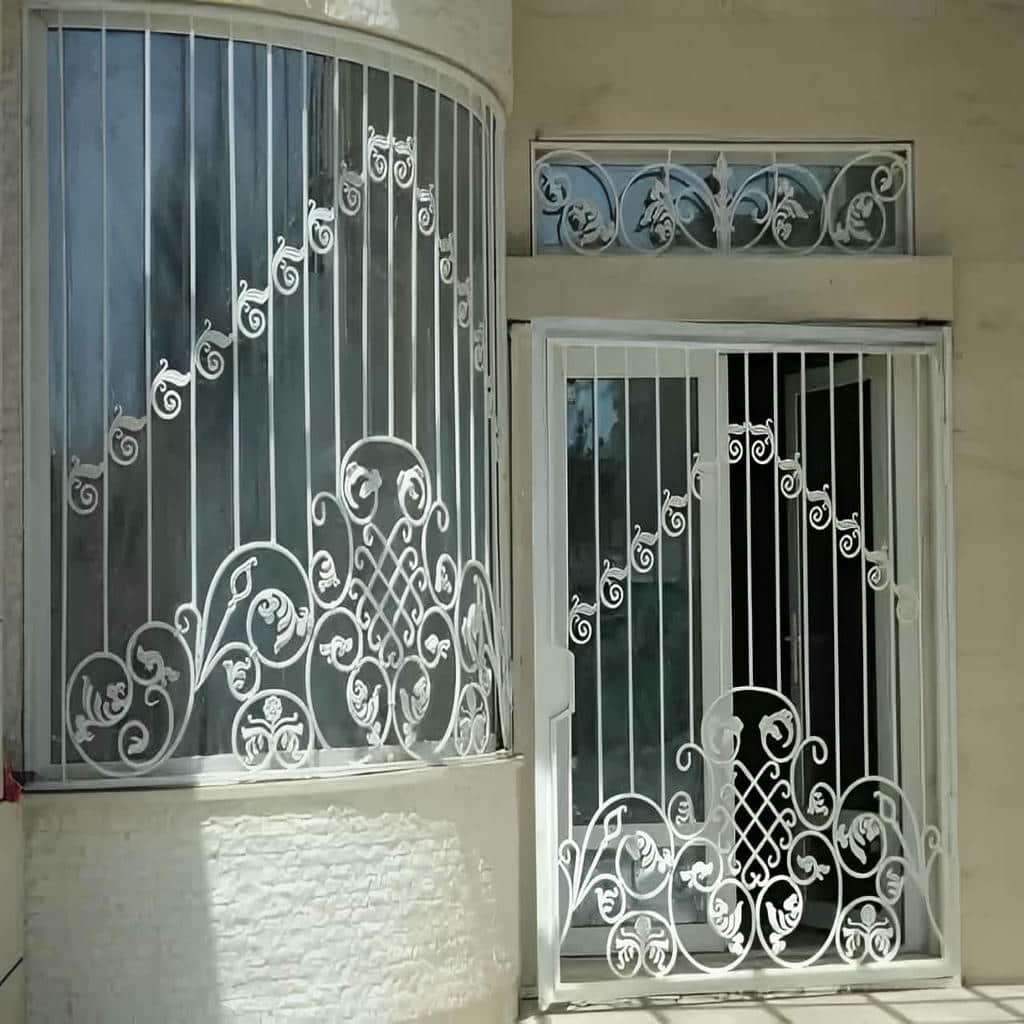 قیمت حفاظ پنجره نرده منزل فرفورژه در نیشابور