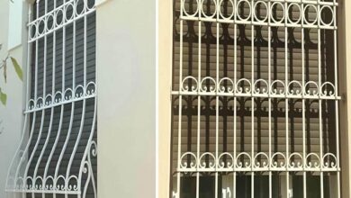 حفاظ پنجره نرده منزل در آبسرد
