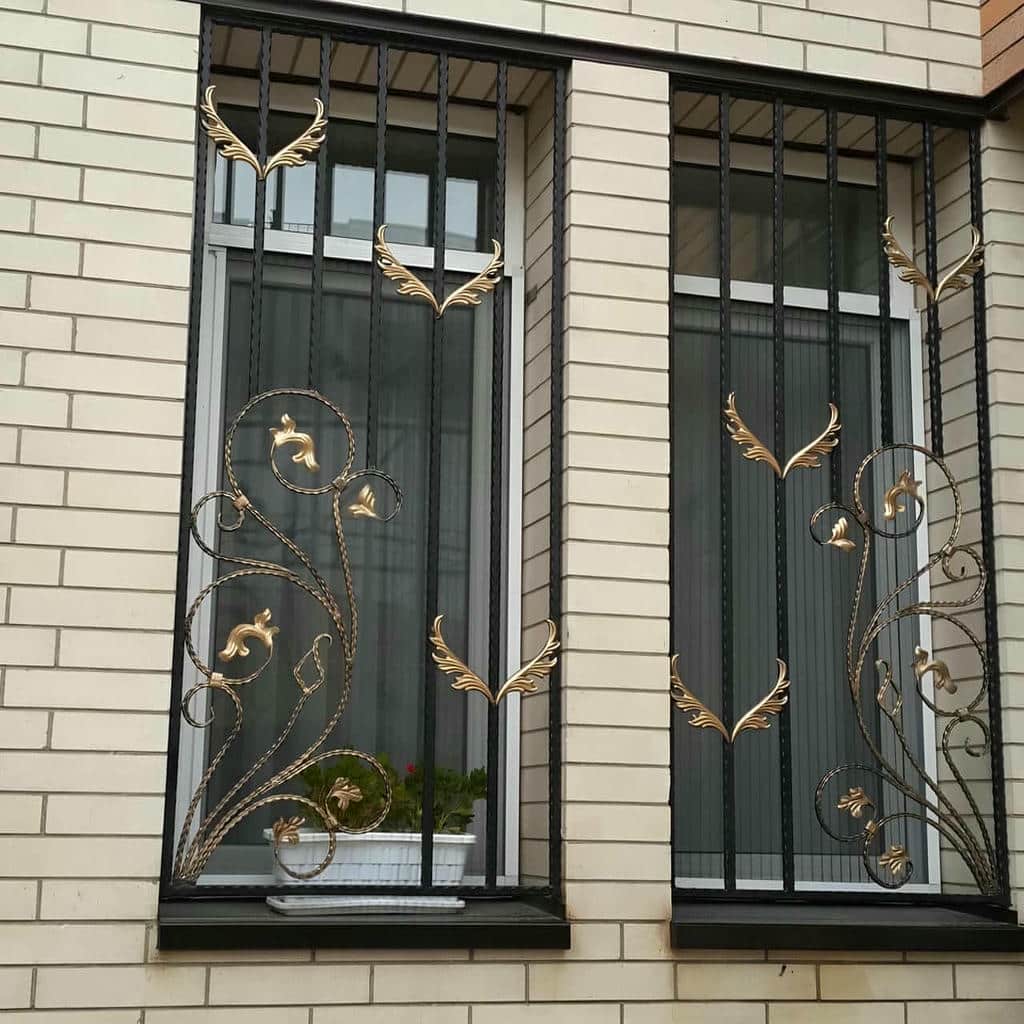 کارخانه حفاظ پنجره نرده منزل سفارشی در شهرکرد