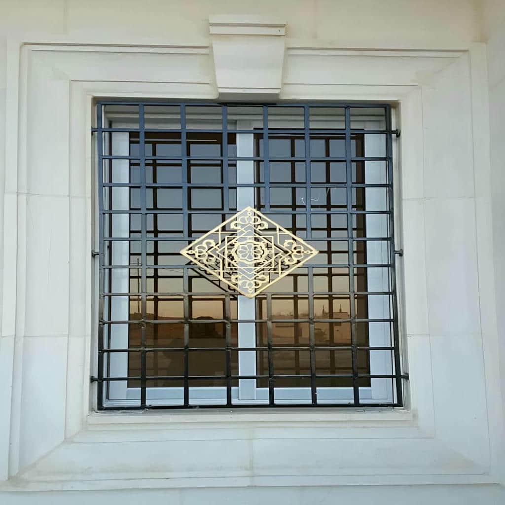 قیمت حفاظ پنجره نرده منزل فرفورژه در چالوس