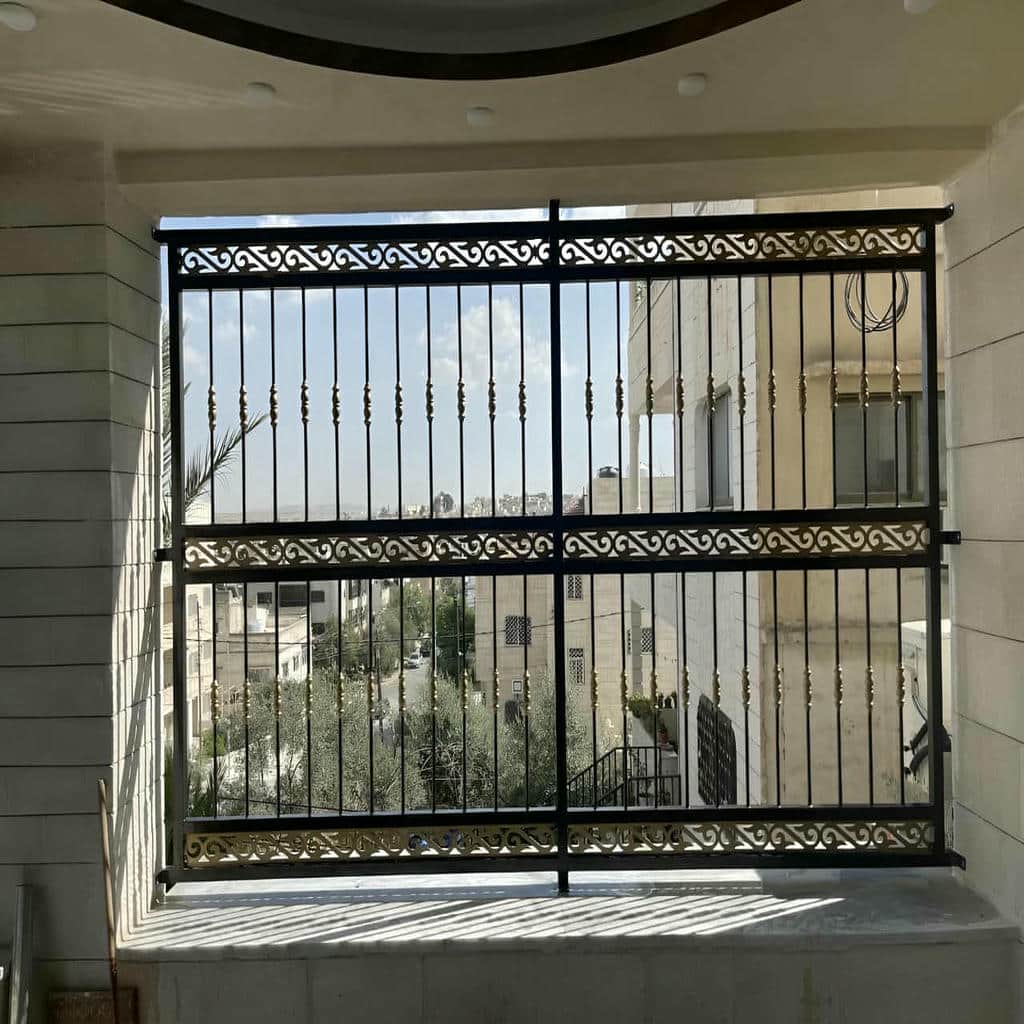 خرید حفاظ پنجره نرده منزل ساده در اراک