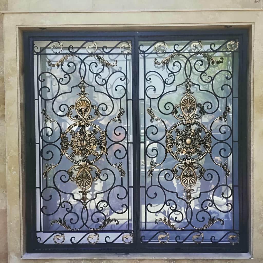 خرید حفاظ پنجره نرده منزل ساده در رشت