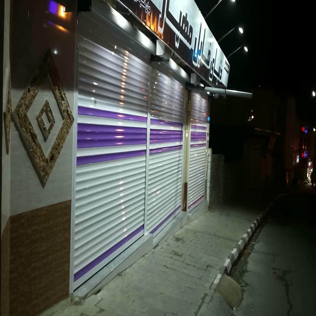 قیمت کرکره برقی کنترلی مغازه در سیرجان