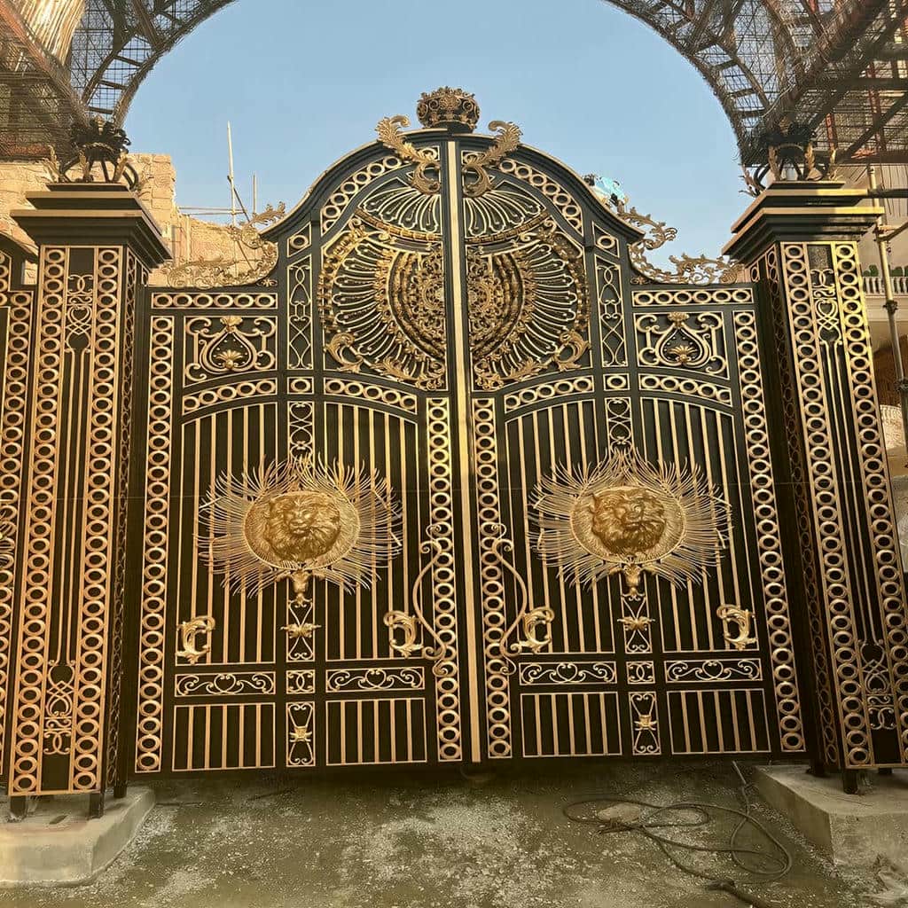 کارخانه درب حیاط فرفورژه مدرن در بندر دیلم