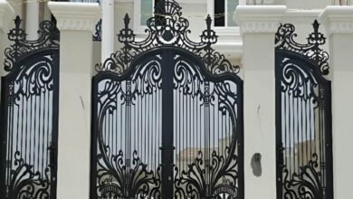 درب حیاط فرفورژه در اراک