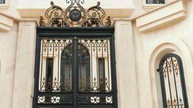 درب حیاط فرفورژه در مشهد