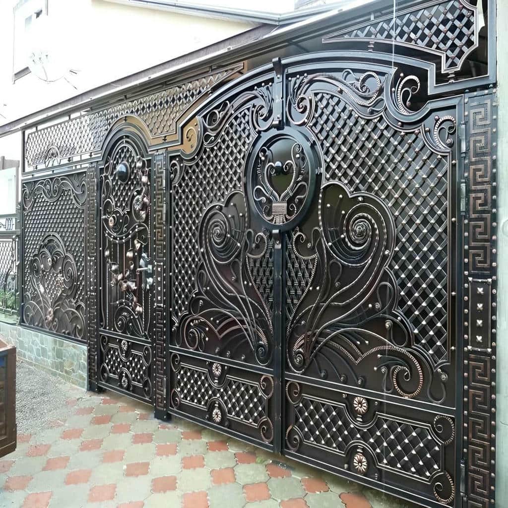 خرید درب حیاط فرفورژه زمانبندی در نوشهر