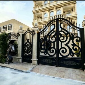 درب حیاط فرفورژه در آمل