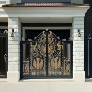 درب حیاط فرفورژه در گرگان