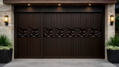 درب حیاط فرفورژه در استان مازندران