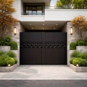 درب حیاط فرفورژه در اهواز