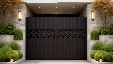درب حیاط فرفورژه در اهواز
