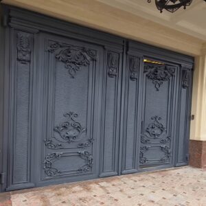 درب حیاط فرفورژه در خرم آباد