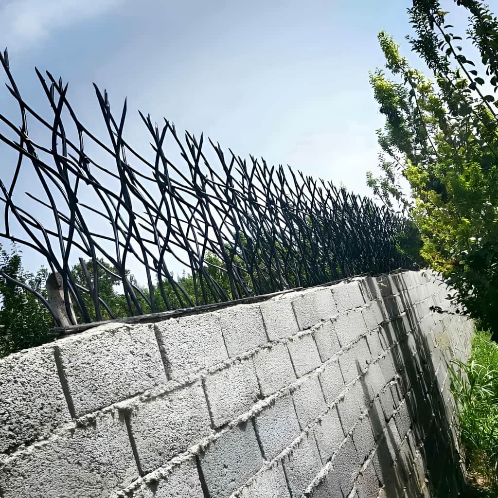 حفاظ دیواری با جوشکاری تمیز اتصالات