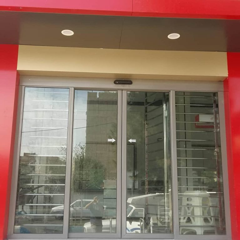 قیمت درب اتوماتیک شیشه ای مدرن
