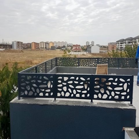نرده CNC بالکن مقاوم