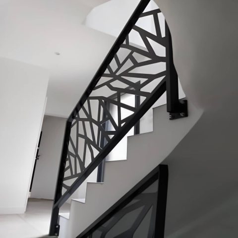نرده CNC راه پله دکوراتیو