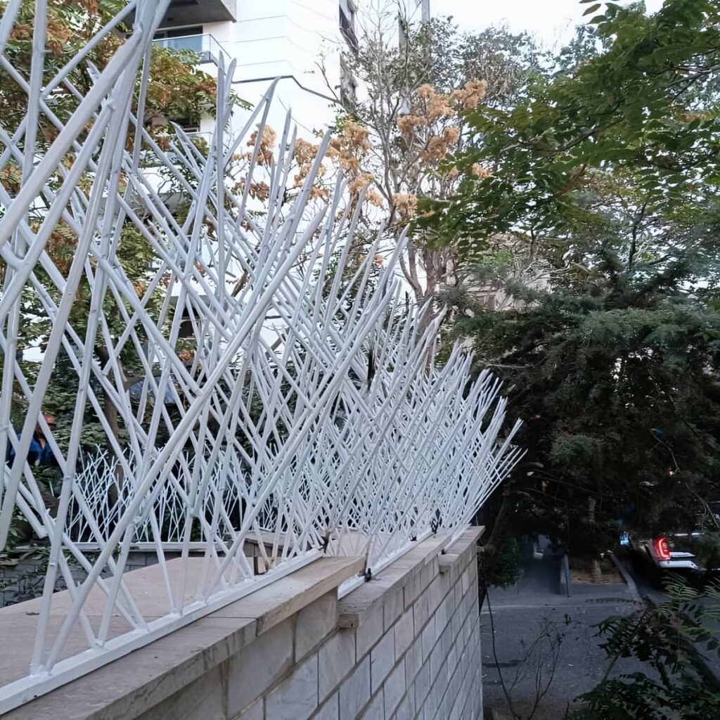 حفاظ شاخ گوزنی خاردار با پوشش ضد زنگ فلز