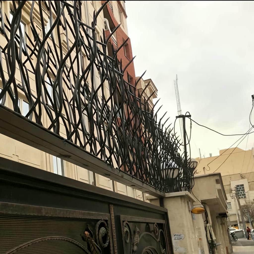 حفاظ شاخ گوزنی با جوشکاری تمیز شاخه ها