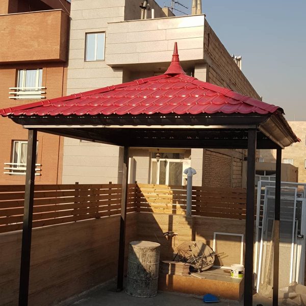 آردواز شیک سردرب حیاط