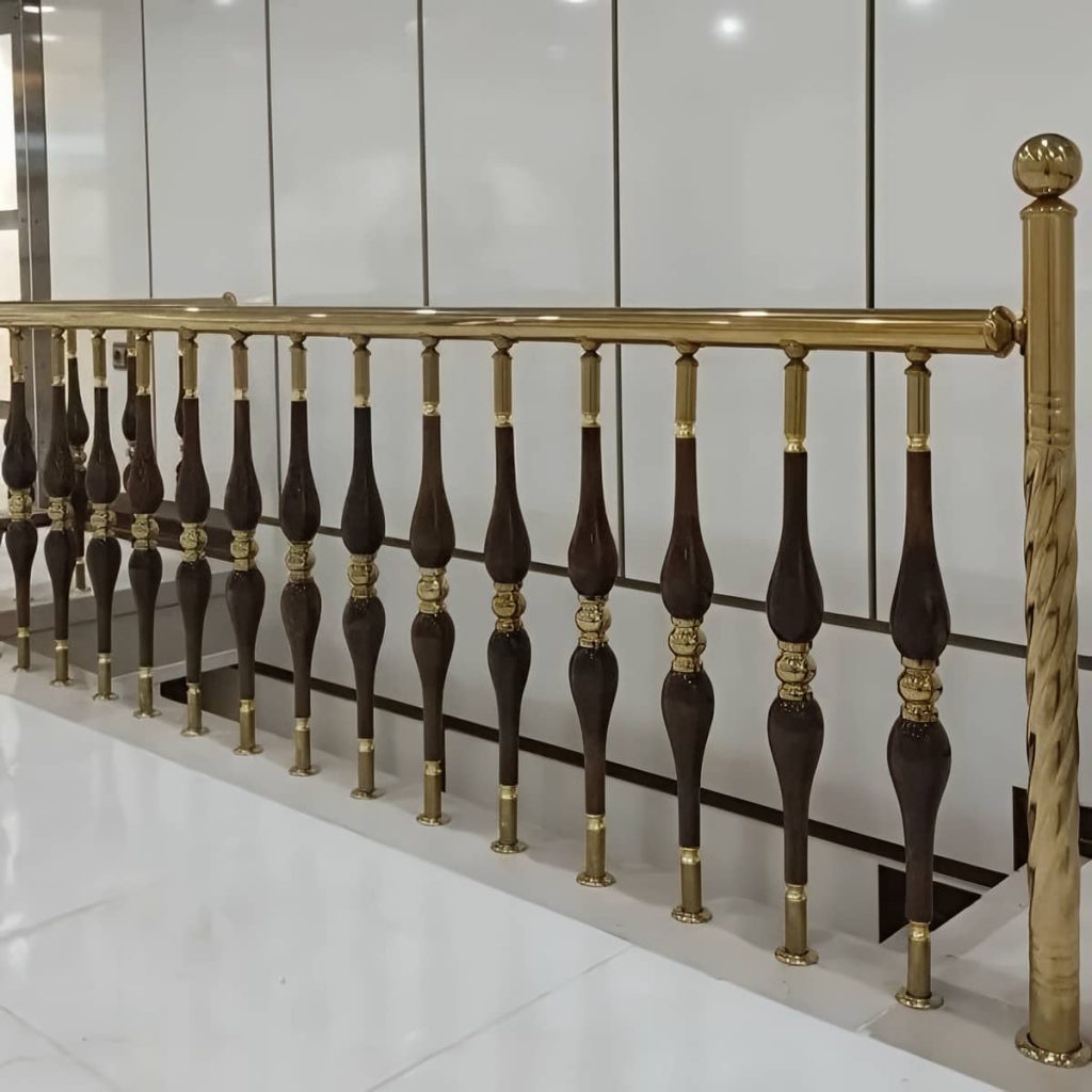 نرده استیل مدرن راه پله