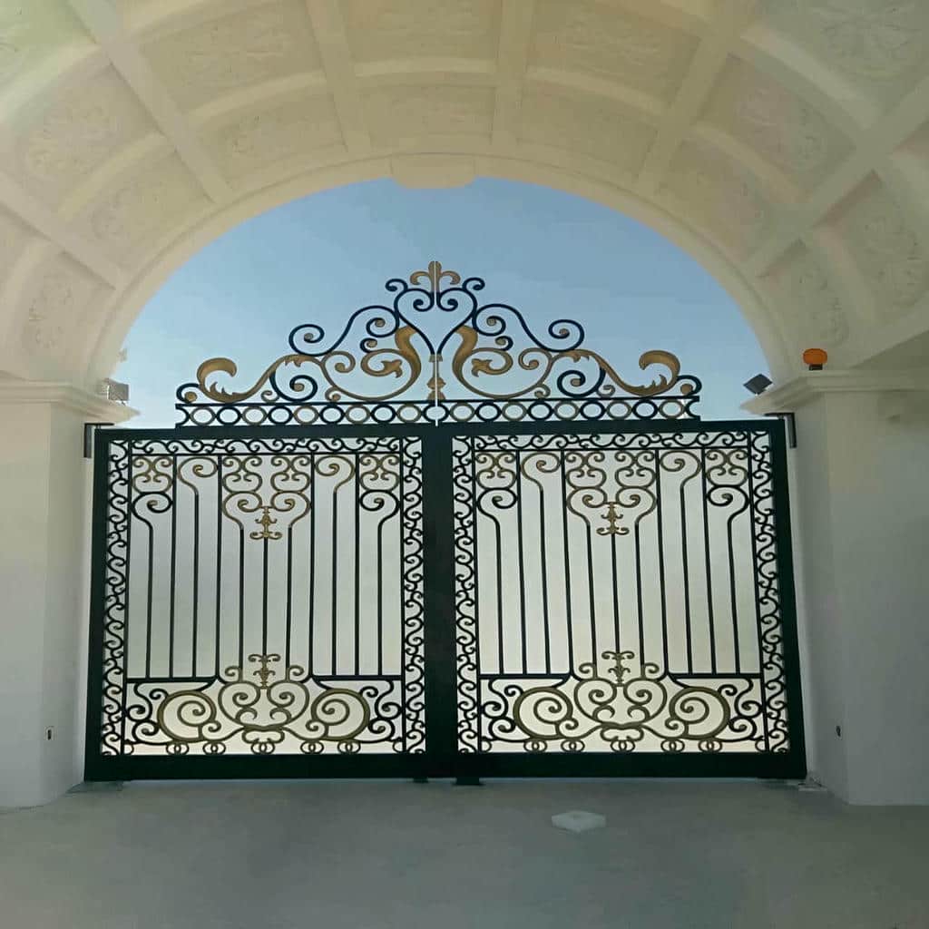 آردواز حیاط با ورق گالوانیزه رنگی