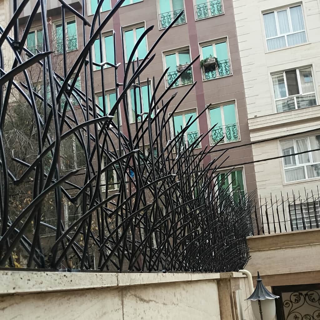 ساخت حفاظ دیوار ویلا نمای سنگی مدل نیزاری
