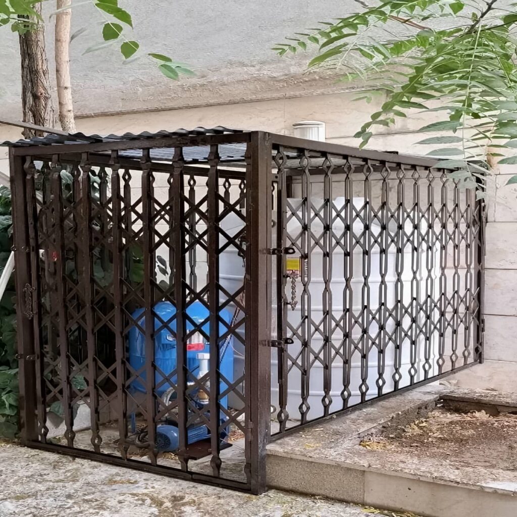 14 نمونه حفاظ پشت درب آپارتمان ریلی